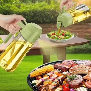Sprayable And Pourabse Oil Bottle